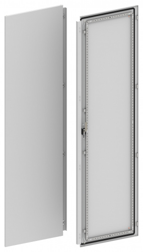 Дверь металлическая двустворчатая (створка 2) 2200х600мм FORMAT (YKM40D-FO-DMD2-220-060)