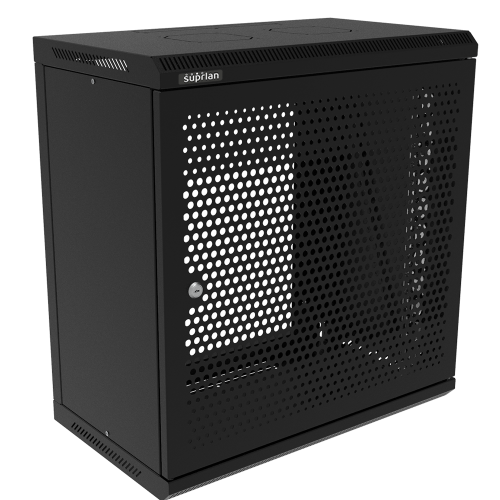 ТВС-12U-600-350-ПР-9005 (05-2122-B) Шкаф настенный телекоммуникационный