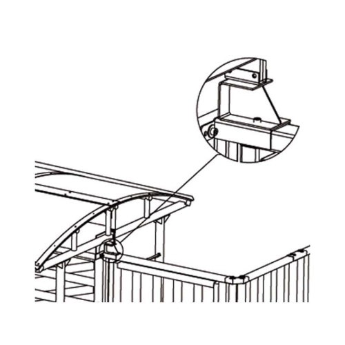 PERCo-RF01 0-09 Кронштейн