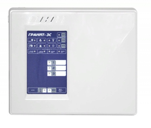 Гранит-3C (Wi-Fi + GE) Прибор приемно-контрольный и управления охранно-пожарный c Wi-Fi, GSM и LAN коммуникаторами