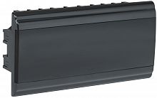 Корпус пластиковый ЩРВ-П-18 модулей встраиваемый черный IP41 (MKP13-V-01-18-41-K02)