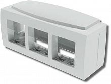 Модульная коробка для электроустановочных изделий Brava, 6 модулей (09221) Модульная коробка