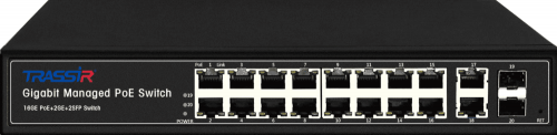 TR-NS24202S-300-16PoE Коммутатор с PoE TR-NS24202S-300-16PoE Коммутатор с PoE