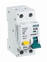 ДИФ-103 1Р+N 20А 30мА AC (16205DEK) Автоматический выключатель дифференциального тока