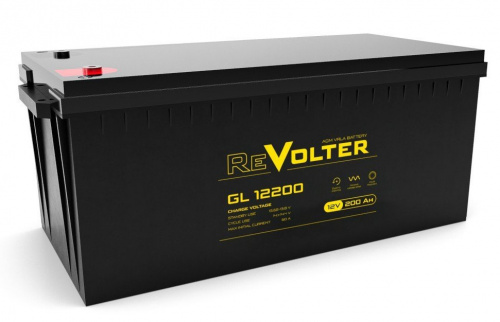 ReVolter GL 12200 Аккумулятор герметичный свинцово-кислотный ReVolter GL 12200 Аккумулятор герметичный свинцово-кислотный