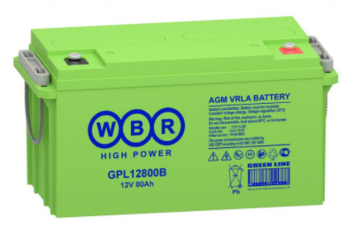 WBR GPL12800B Аккумулятор
