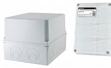 Коробка ОП 240х195х165мм, крышка, IP44, кабельные вводы d28-3шт, d37-2шт (SQ1401-1273) Распаячная коробка