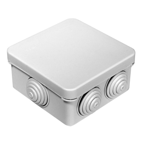 Коробка IP55 80х80х40 (40-0210) Коробка коммутационная Коробка IP55 80х80х40 (40-0210) Коробка коммутационная