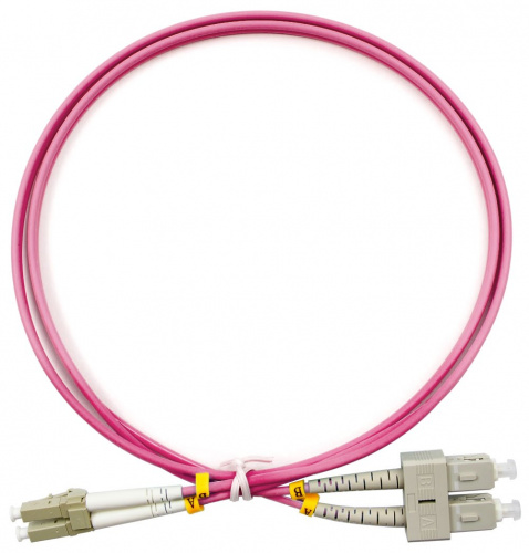 FOP-50-OM4-LC-SC-5m (9144c) Патч-корд оптический FOP-50-OM4-LC-SC-5m (9144c) Патч-корд оптический