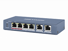 DS-3E0106HP-E Коммутатор с питанием POE