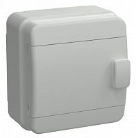 Корпус пластиковый TEKFOR КМПн-6 IP65 серая непрозрачная дверь (TF5-KP73-N-06-65-K03-K03) Щит модульный