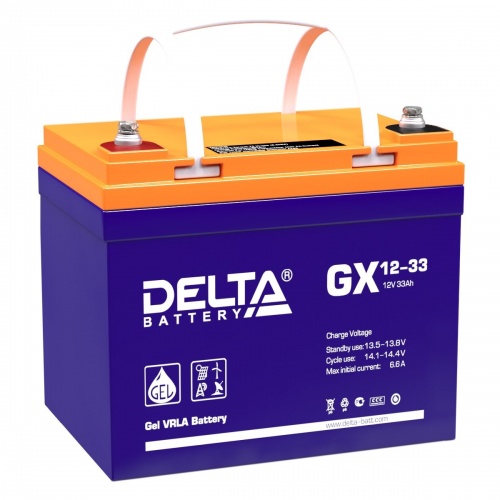 Delta GX 12-33 Аккумулятор герметичный свинцово-кислотный