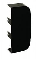 Заглушка 110х50 черная (01005A) Заглушка для короба