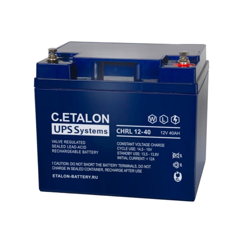 C.ETALON CHRL 12-40 Аккумулятор герметичный свинцово-кислотный