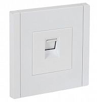 FORTE&amp;PIANO Розетка компьютерная RJ45 кат.5E FP232 скрытой установки белый (FP-K10-1-K01) Розетка компьютерная RJ45 (cat.5e) серии FORTE&amp;PIANO