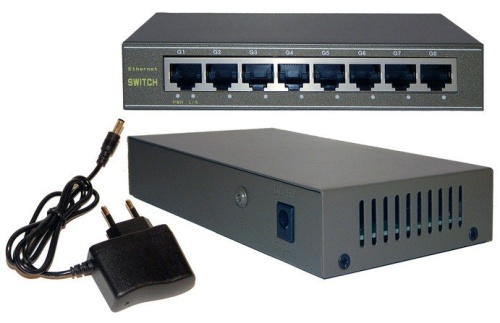 CO-SW8G Коммутатор 8-портовый Gigabit Ethernet