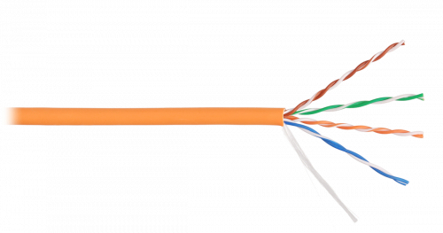U/UTP 4pair, Cat5e, Solid, In, LSZH (NKL 2101C-OR) Кабель «витая пара» (LAN) для структурированных систем связи U/UTP 4pair, Cat5e, Solid, In, LSZH (NKL 2101C-OR) Кабель «витая пара» (LAN) для структурированных систем связи