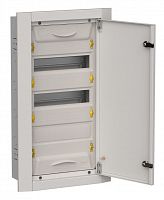 Корпус металлический встраиваемый TITAN 5 ЩРв-36 (1х36) 630х365х130 IP31 одна дверь серый (TI5-50-V-036-31-7035)