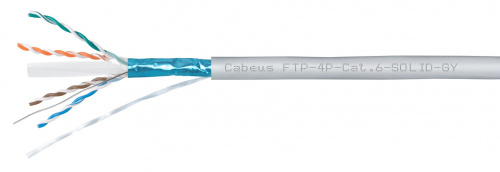 FTP-4P-Cat.6-SOLID-GY (8947c) Кабель «витая пара» (LAN) для структурированных систем связи