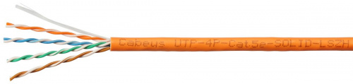 UTP-4P-Cat.5e-SOLID-LSZH-OR-LIGHT (10993c) Кабель «витая пара» (LAN) для структурированных систем связи UTP-4P-Cat.5e-SOLID-LSZH-OR-LIGHT (10993c) Кабель «витая пара» (LAN) для структурированных систем связи