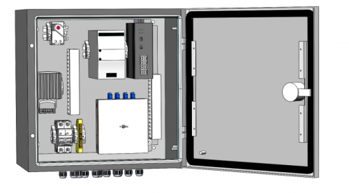 SC-Box-8GP-240-2G(A) (SpaceCam) Узел коммутации всепогодный SC-Box-8GP-240-2G(A) (SpaceCam) Узел коммутации всепогодный