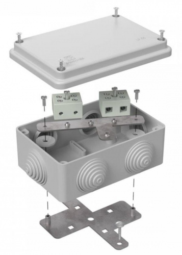 Коробка огнестойкая для о/п 120х80х50 (40-0340-7035-FR10.0-4) Коробка огнестойкая