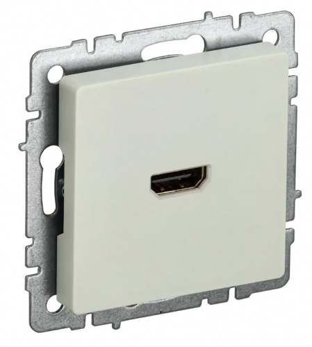 Розетка HDMI РHDMI-0-БрКр бежевый BRITE (BR-H10-K10) Розетка HDMI