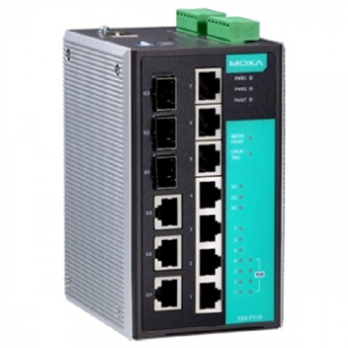 EDS-P510 Коммутатор 10-портовый с PoE