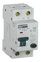 АВДТ 32 C20 2Р 30мА GENERICA (MAD25-5-020-C-30) Автоматический выключатель дифференциального тока