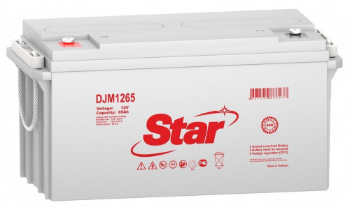 STAR DJM1265 Аккумулятор герметичный свинцово-кислотный