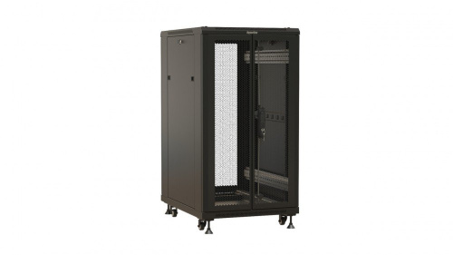 TTBR-2766-DD-RAL9004 Шкаф телекоммуникационный 19" напольный 27U