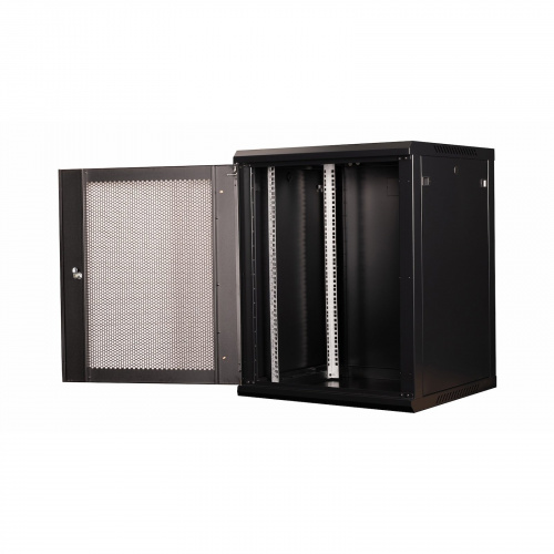 DR-654101 Шкаф телекоммуникационный 19" настенный, дверь перфорированная, 15U фото 2