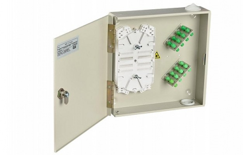 ШКОН-У/1-16-FC/ST~16-FC/D/APC~16-FC/APC(130404-00132) Кросс оптический настенный