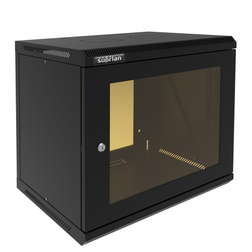 ТВС-9U-600-450-СР-9005 (05-2093-B) Шкаф настенный телекоммуникационный