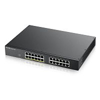 GS1900-24EP-EU0101F Коммутатор Smart L2 PoE+ rack 19"