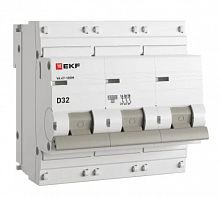 ВА 47-100M 3P 32А (D) 10kA PROXIMA (mcb47100m-3-32D-pro)
