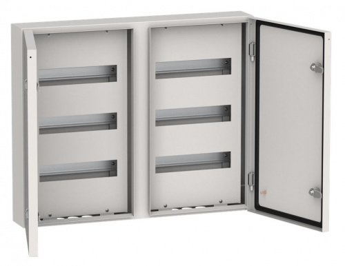 Корпус металлический навесной TITAN 3 ЩРн-72 540х660х120 IP54 (MKM11-N-72-54-Z)