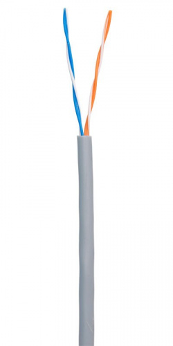 U/UTP 2pair, Cat5, In, PVC (EC-UU002-5-PVC-GY) Кабель «витая пара» (LAN) для структурированных систем связи