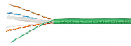 UTP-4P-Cat.6-SOLID-LSLTx-GN (11139c) Кабель «витая пара» (LAN) для структурированных систем связи UTP-4P-Cat.6-SOLID-LSLTx-GN (11139c) Кабель «витая пара» (LAN) для структурированных систем связи