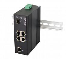 SW-40501/IC Промышленный PoE коммутатор Fast Ethernet на 6 портов