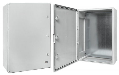 Бокс пластиковый с монтажной платой 700х500х250 IP65 PROxima (PB65MP009) Бокс пластиковый антивандальный