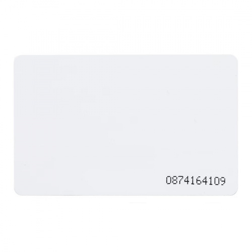 Mifare 1K ISO (тонкая) с номером (12755)