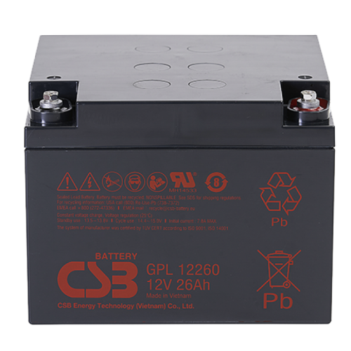 CSB GPL 12260 Аккумулятор герметичный свинцово-кислотный