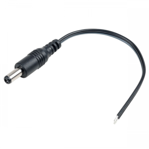 Разъем питания DCx2.1 (штекер), с кабелем (FW-12/24) Разъем питания с кабелем вилка
