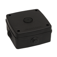 МК-1 PRO (цвет черный) Монтажная коробка для крепления уличных видеокамер