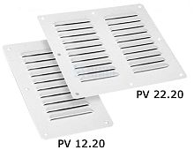 Панель жалюзийная вентиляционная 200х220, RAL7035 PV 22.20