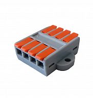 MX662-4R (11415c) Клемма соединительная универсальная проходная 4 полюса