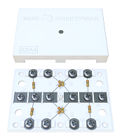 KRA-4 75 Om white (MEC42101) Коробка на 4 абонента