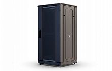 ШТ-НП-М-24U-600-1000-С-Ч (130411-01186) Шкаф телекоммуникационный 19" напольный 24U