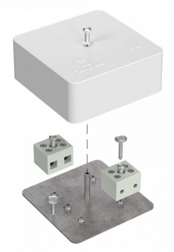 Коробка огнестойкая 75х75х30 (40-0450-FR1.5-4) Коробка огнестойкая для открытой установки Коробка огнестойкая 75х75х30 (40-0450-FR1.5-4) Коробка огнестойкая для открытой установки